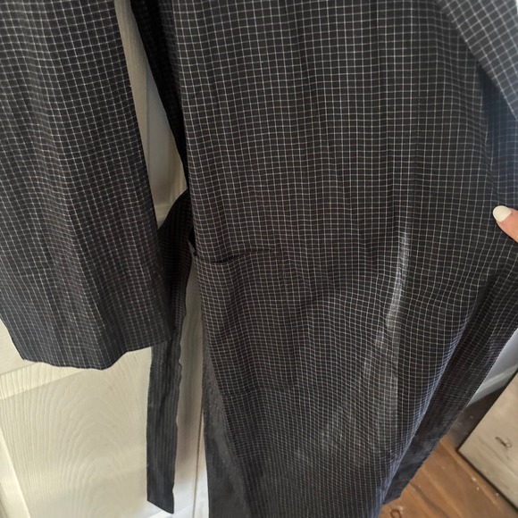 NWT Polo Ralph Lauren Mens Black Check Robe Sleepwear Dressing Gown Size M - Picture 12 of 13